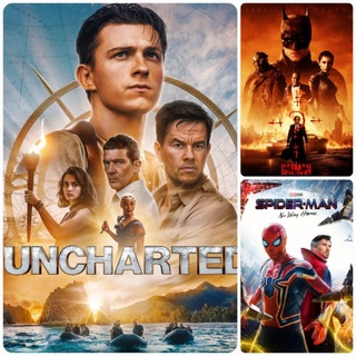 DVD หนังใหม่-แอคชั่น ☆Uncharted☆The Batman☆Spider-Man NoWayHome - รวม 3 เรื่องดัง #แพ็คสุดคุ้ม (ดูพากย์ไทยได้-ซับไทยได้)