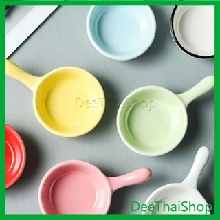 DeeThai ถ้วยเล็ก ถ้วยน้ำจิ้ม เซรามิกส์ น่ารัก Sauce cup