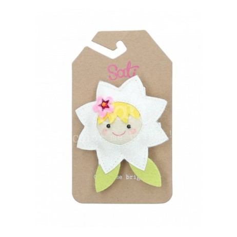 SATI - กิ๊บหนีบผม L. BIG FLOWER FCF094