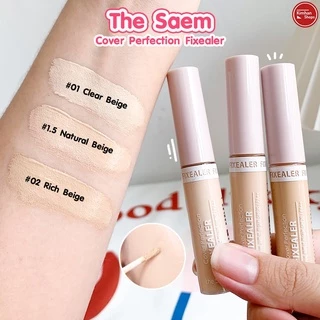 The Saem Cover Perfection Fixealer คอลซีลเลอร์ปกปิดแน่น ไม่เป็นคราบ