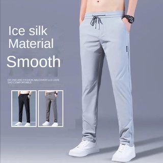 #007#L-5XL#กางเกงขายาวแบบลำลองกางเกงฤาดูร้อนทรงหลวมใส่สบายเอ…