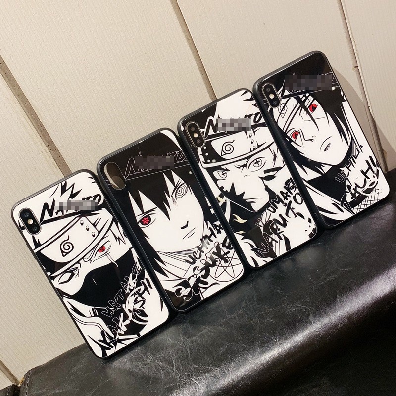 NarutoกระจกนิรภัยIphoneสําหรับIphone 6/6s/6Plus/6SPlus/7Plus/8Plus/X/XS/Xsmax/11/11pro/11promax 12pr