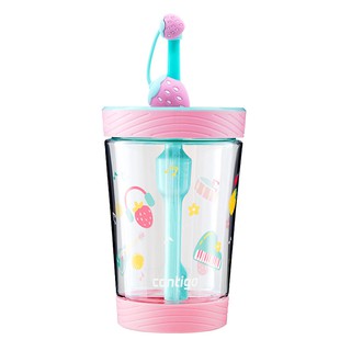 Contigo kids รุ่น Tumbler Strawberry  ลายสตรอว์เบอร์รี ขนาด 14oz / 414ml.