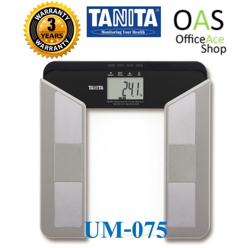 TANITA Scale plus Body Fat Monitor เครื่องชั่งน้ำหนัก วัดเปอร์เซ็นต์ไขมัน ระดับไขมันอวัยวะภายในบริเว