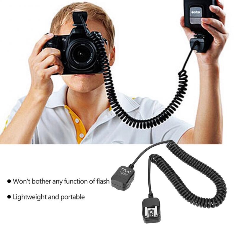 TTL OffCamera Cord,Hot Shoe Extension Flash sync Cord Cable for Nikon