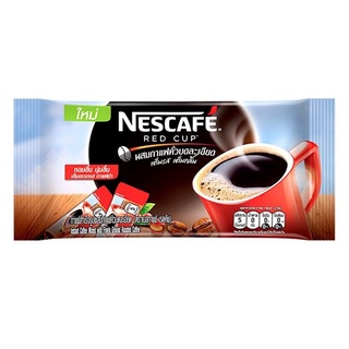 Free!!! ใส่โค้ด INC5LFF5  Nescafe Red Cup Instant Coffee เนสกาแฟ เรดคัพ กาแฟสำเร็จรูปผสมกาแฟคั่งบดละเอียด 2กรัม 1ซอง