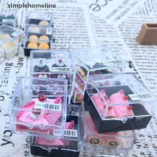 [simplehomeline] โมเดลอาหารจิ๋ว 1:12 สําหรับตกแต่งบ้านตุ๊กตา 1 กล่อง