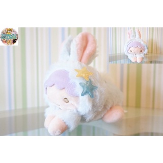 พวงกุญแจLittle Twin Stars, สีฟ้า💙🤍☁️(ลิขสิทธิ์Sanrioแท้💯%✔️) ขนฟู~ตัวนุ่ม~