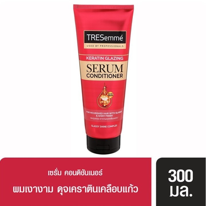 TRESemme’ SERUM CONDITIONER KERATIN GLAZING เคราตินเคลือบแก้ว 300ml.