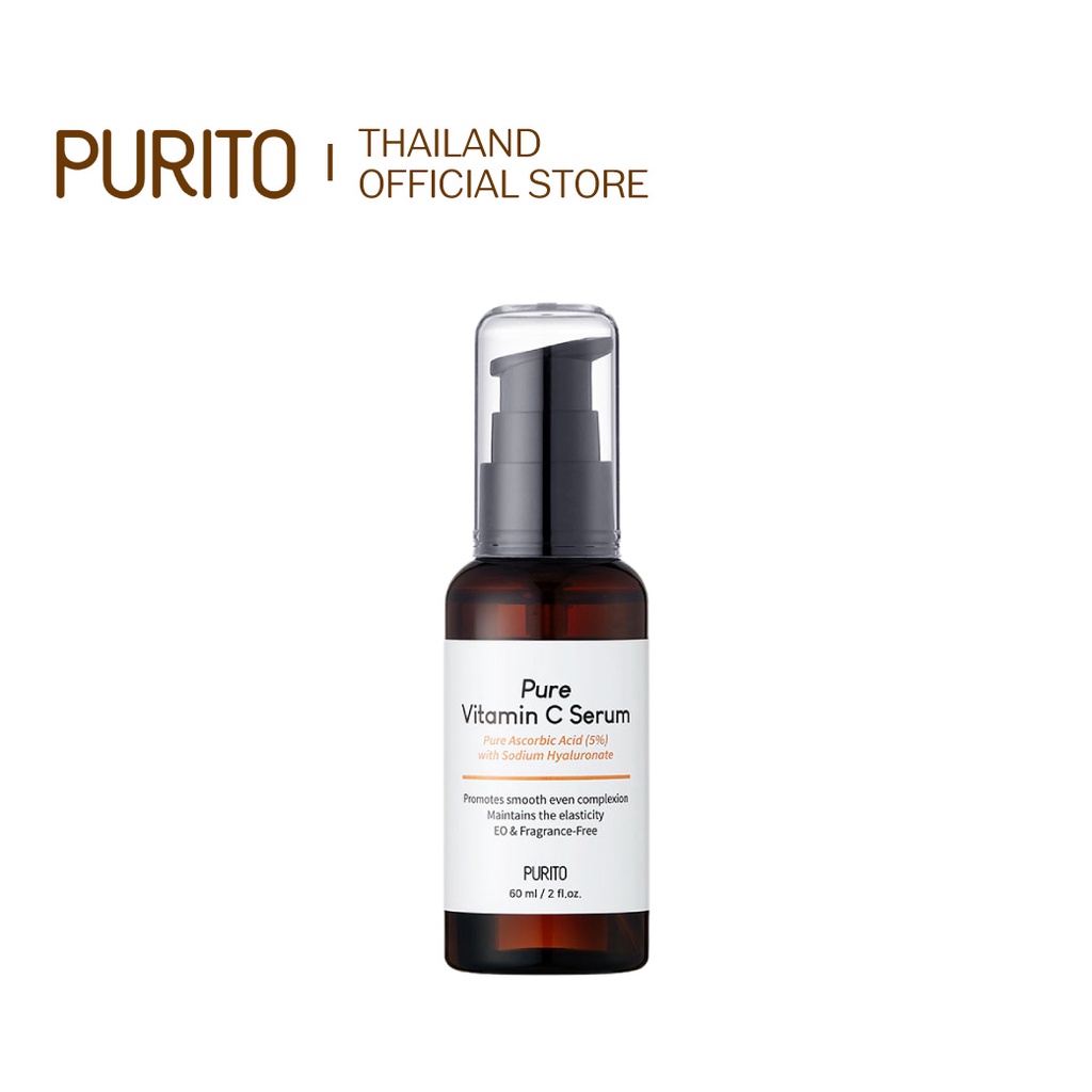 [Purtio Thailand] Pure Vitamin C Serum 60ml EXP. 13/10/2025 Clearance Sale ไม่รับคืนทุกกรณี