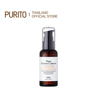 [Purtio Thailand] PURITO Pure Vitamin C Serum 60ml ช่วยลดริ้วรอย,ผิวอ่อนเยาว์,ขาวกระจ่างใส
