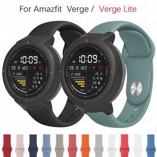 สายนาฬิกาข้อมือซิลิโคนแบบนุ่มสําหรับ Huami Amazfit Verge / Verge Lite