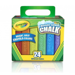 Crayola สีชอล์คแท่งใหญ่ 24 แท่ง