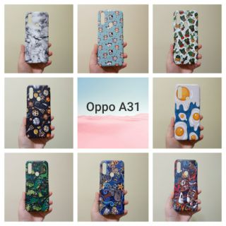 เคสแข็ง Oppo A31 เคสไม่คลุมรอบนะคะ เปิดบน เปิดล่าง (ตอนกดสั่งซื้อ จะมีให้เลือกลายก่อนชำระเงินค่ะ)