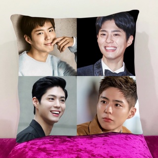 หมอนอิงสั่งทำ ใส่ได้4รูป หมอนอิงขนนุ่ม หมอนอิงโซฟา หมอนอิงในรถ หมอนอิง Cushions PARK BO GUM พัคโบกัม