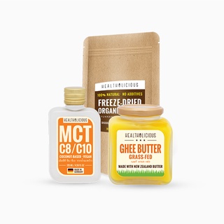 Healtholicious-Bulletproof Coffee Set (Instant Coffee, Ghee, MCT)