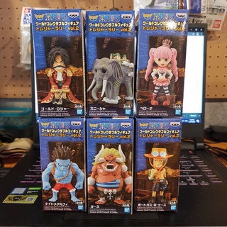 Banpresto ONE PIECE WORLD COLLECTABLE TREASURE RALLY VOL.2 Figure set of 6 wcf