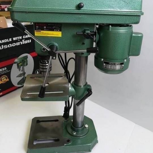 สว่านแท่น OKURA  OKURA สว่านแท่น  4หุน YD-13P มอเตอร์ Japan ทองแดง เต็ม 1/3 แรงม้า