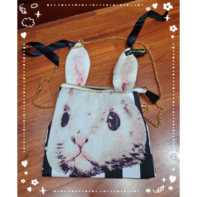 พร้อมส่ง❗️กระเป๋าสะพายกระต่าย Ahcahcum Muchacha Rabbit (Japan)