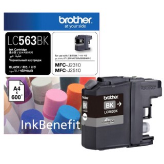 ตลับหมึกอิ้งค์เจ็ท [Brother] LC-563BK สีดำ