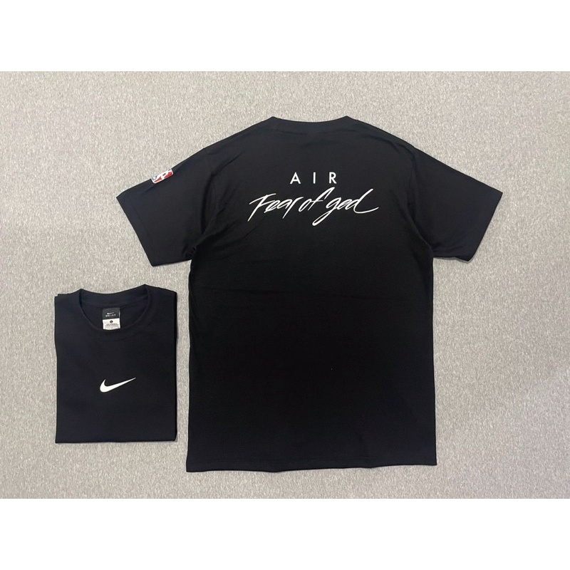 Nike เสื้อยืด พิมพ์ลาย Fear Of God NBA