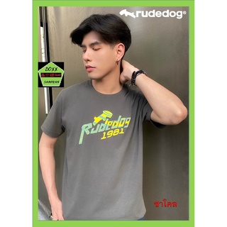 Rudedog เสื้อคอกลม ชาย หยิง รุ่น Swift สีชาโคล