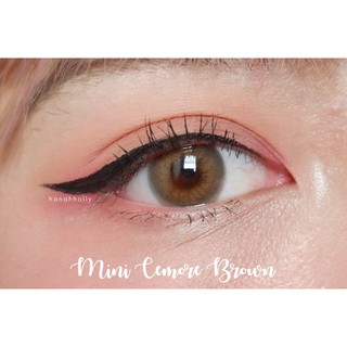 Mini Cemore สีน้ำตาล / สีเทา by Kitty kawaii 🎀 คอนแทคเลนส์รายเดือน &gt;&gt; 0.00 ถึง -5.00 &lt;&lt;