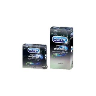 ลดเพิ่ม 80  Durex Performa Condom 52.5mm ถุงยางอนามัยดูเร็กซ์ เพอร์ฟอร์มา ชะลอการหลั่ง ของแท้