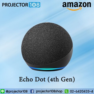 Amazon Echo Dot (4th Gen) | Smart speaker with Alexa | Charcoal, Glacier White, Twilight Blue