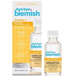 โลชั่นแต้มสิว Bye Bye Blemish Vitamin C Dark Spot Brightening Lotion 30ml.