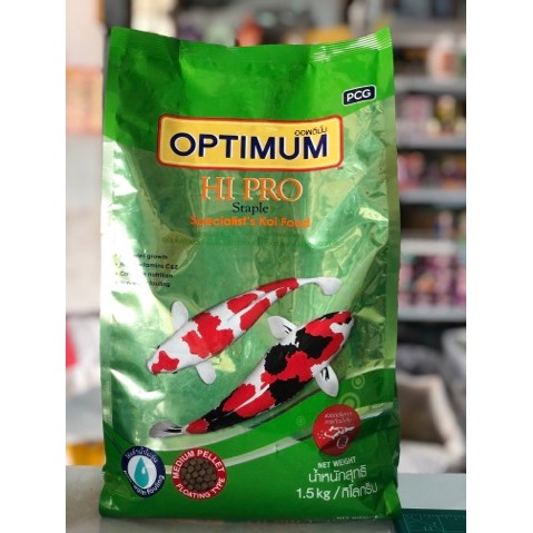 OPTIMUM HI PRO  Staple ออพติมั่ม อาหารปลาคราฟทุกสายพันธุ์