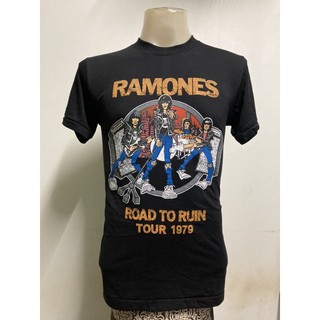 เสื้อวง Ramones สไตล์วินเทจ