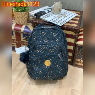 Kipling Seoul Up Backpack Nylon Large (K21305) ของแท้​ ราคาถูก