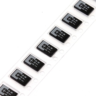 พร้อมส่ง* ชิปตัวเก็บประจุแทนทาลัม SMD 330uf 337 6.3V Type D 7343-31 2917 OE128 OE907 1 ชิ้น