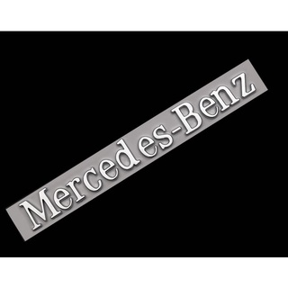 ตัวอักษร เมเซอร์ เดสเบนซ์ ชุบโครเมี่ยม Mercedes Benz Logo Emblem Car Sticker