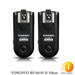 YONGNUO RF-603N II Wireless Flash Trigger for Nikon