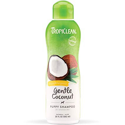 tropiclean gentle coconut shampoo for dog n cat