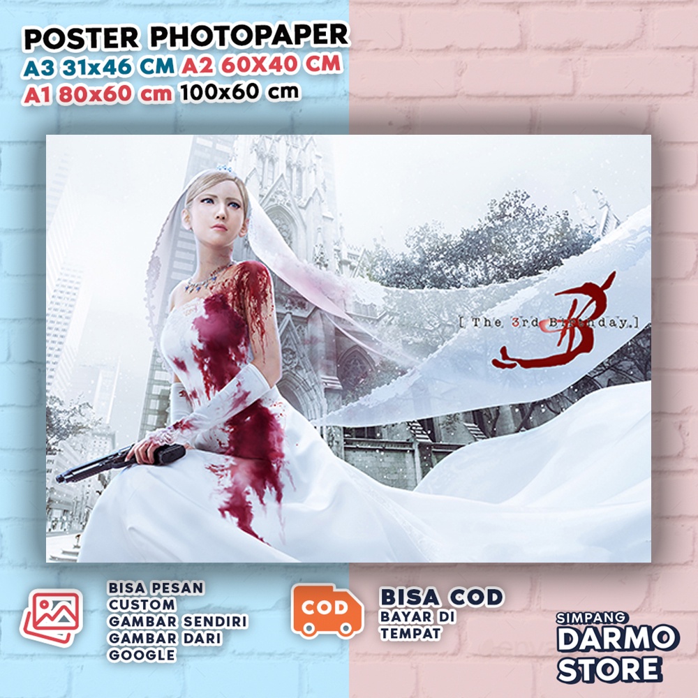 โปสเตอร์ Parasite Eve PE PEE-16 สําหรับแขวนตกแต่งผนัง