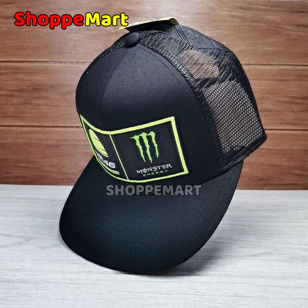 VR 46 Riders Academy Monst3r 3nergy หมวกเบสบอลผู้ชายผู้หญิงผ้าฝ้าย 100% ใหม่เอี่ยม! คุณภาพสูง!