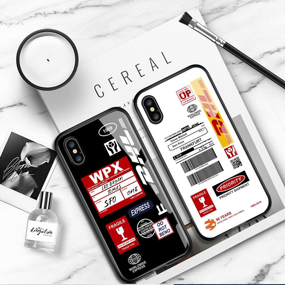 Infinix Hot 9 10 10I 10S NFC Note 8 8i Play X692 X655C X682B X682C X683 X688C สำหรับ Case Customs label Luxury Tide เคส เคสโทรศัพท์ เคสมือถือ #8