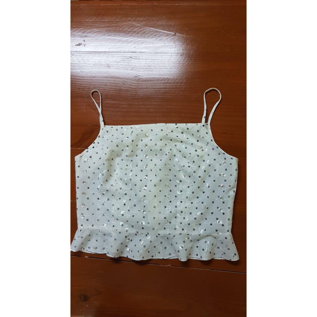 "BOUTON" Brand Size M เสื้อสายเดี่ยว