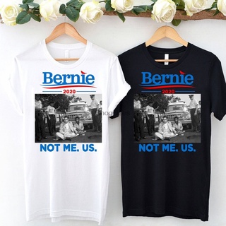 คอลูกเรือเสื้อยืด พิมพ์ลายตํารวจ Bernie Not Me Us Arrested Bernie Sanders สําหรับผู้ชายS-5XL