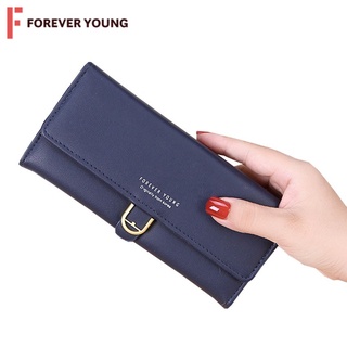 TForever Young-พร้อมส่ง กระเป๋าถือ กระเป๋าสตางค์ใบยาว กระเป๋าแฟชั่น ผลิตจากหนัง PU เกรดพรีเมียม รุ่น LN-A28