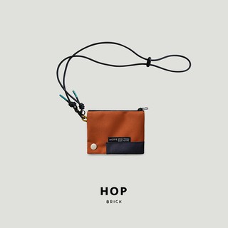 Hop relife brick wallet กระเป๋าสตางค์รุ่นฮอป | ที่ใส่บัตร มีสายคล้องคอ