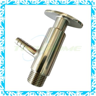 วาล์วเอนกประสงค์สแตนเลส Sampling Valve Stainless Steel 304 # Tread 1/2” (สินค้าพร้อมส่ง!!)