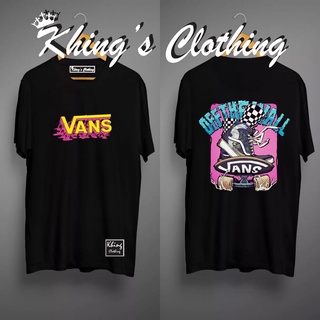 VANS FRONT Vintage Inspired - แฟชั่นนาคาพิมพ์นาคาเสื้อยืดผ้าฝ้ายเสื้อยืดขนาด unisex เสื้อเชิ้ต  9sQ