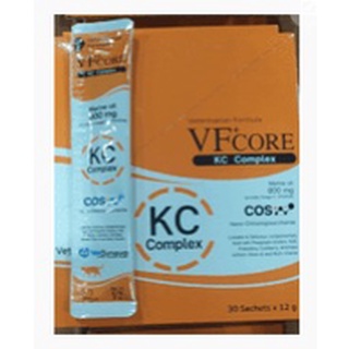 VF+core KC complex สำหรับแมวเหมียว ขนมแมวเลียส่งเสริมสุขภาพไต บำรุงไตแมว kidney care​ VF core​ อาหารเสริมบำรุงไต