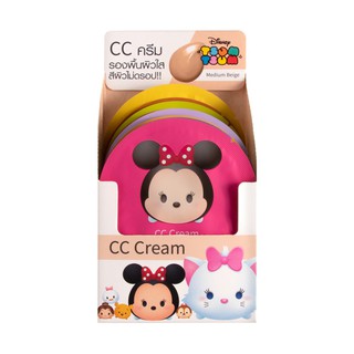 Cathy Doll CC Cream Medium Beige 4ml x 12pcs CC ครีม SPF15 4ML CATHY DOLL DISNEY TSUM TSUM MEDIUM BEIGE 12PCS.