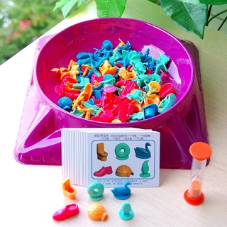 เกมกระดานของเล่นฝึกความจําสําหรับครอบครัว Treasure Hunting Toys