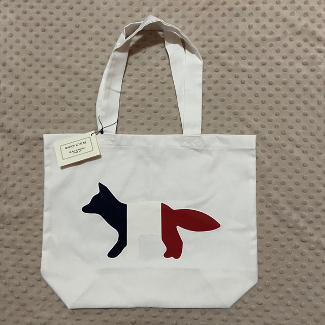 Maison Kitsune tote bag